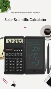 Professional S3 folding scientific calculator with handwriting tablet and stylus