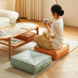 Comfortable Japanese style square floor futon cushion for tatami and living room decor