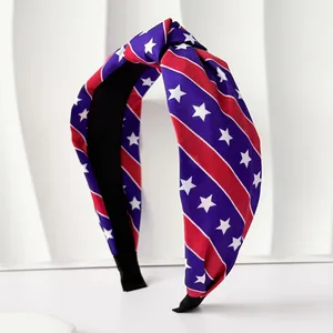 Bandeau à nœuds patriotique avec étoiles et rayures pour le Jour de l'Indépendance