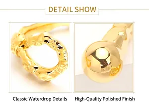 Detailed macro view of 18K gold plated irregular cuff bracelet with high polish finish