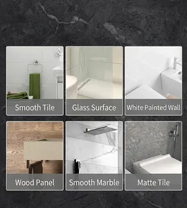 Soporte de teléfono impermeable para baño en paredes de azulejo vidrio y mármol