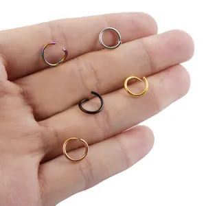 Multicolor metal jump rings for DIY jewelry making necklace and bracelet connectors