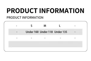 Size chart for women's plus size loose quick-dry sports shorts and yoga skirt pants