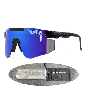 Professional Sports Cycling Sunglasses PC Frame TAC Polarized Lens UV400 Outdoor Racing Shield Eyewear For Men Women