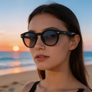 Retro Oval Sunglasses For Women Fashion PC Frame UV400 Protection Gradient Lens Trendy Travel Party Outdoor Eyewear