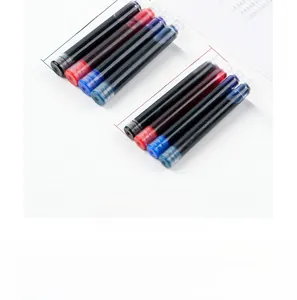 Universal fountain pen ink cartridges 3.4mm and 2.4mm refill sizes in black and blue