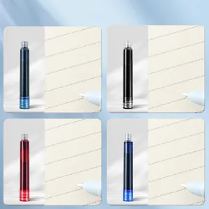 Universal 3.4mm fountain pen ink cartridges in 4 assorted colors