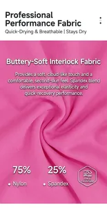 Macro detail view of pink high-elasticity yoga fabric showing soft nylon texture