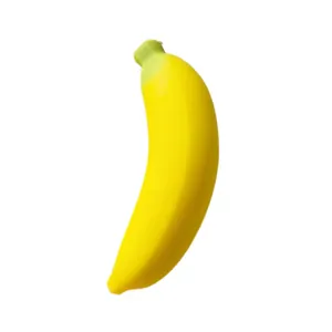 High quality realistic banana squeeze toy for stress relief and decompression play
