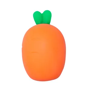 Carrot squishy toy for stress relief with slow rebound foam material