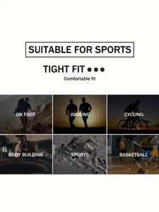 Detail showing various sports scenes for the men's sun protection fitness hoodie.