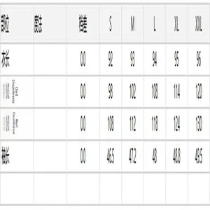 Detailed size chart for women's ethnic print V-neck loose blouse in sizes S to XXL