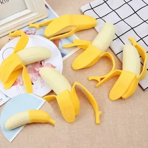 Realistisches Bananen-Quetschspielzeug zum Stressabbau und als lustiger Scherzartikel