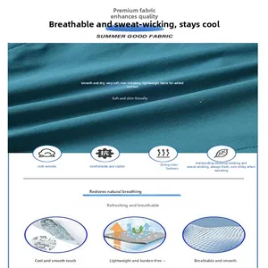 Close-up of breathable ice silk fabric for men's quick-dry sports shorts