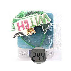 Measurement of the Wicked themed witch headband weighing approximately 24.4 grams