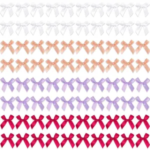 Mini fiocchi in poliestere fatti a mano colori assortiti per decorazioni feste