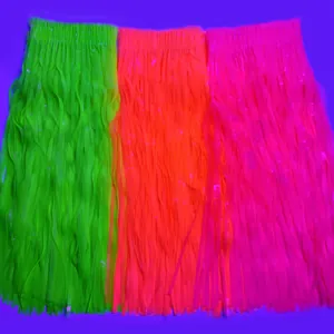 Gonne con frange neon da 50 cm per feste di Halloween e spettacoli