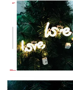 Θερμό λευκό φωτιστικό νέον LOVE με στέμμα για μια ιδιαίτερη ρομαντική διακόσμηση