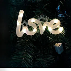 Θερμό λευκό LED νέον Love φως για ρομαντική διακόσμηση πρότασης γάμου και δωματίου