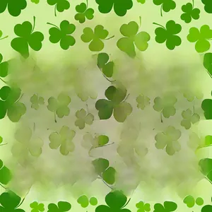 Carte d'information pour la plaque à suspendre en bois trèfle irlandais St Patrick