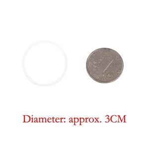 Dichtbij van kleine ronde zelfklevende plafondhaakbasis met een diameter van 3 cm