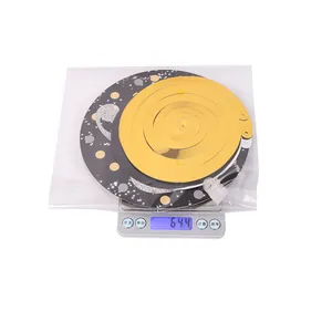 Gold and black party hanging spiral decorations for anniversary, weighing 64.4g