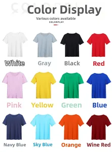 Multiple vibrant color options for men's casual O-neck short-sleeved cotton T-shirts