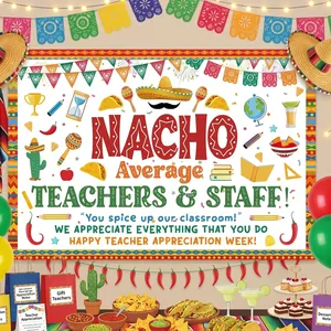 Detail van Mexicaanse fiesta-achtergrond met levendig schoolwaarderingsthema
