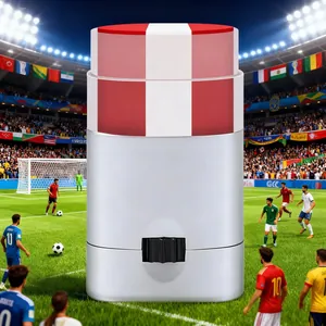Barra de pintura facial profesional de 3 colores para aficionados a la Copa del Mundo