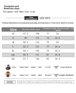 Detailed size chart for men's short-sleeve Henley shirts with multi-size measurements