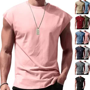 Ärmelloses Fitness-Tanktop für Herren in verschiedenen Farben für das Sommertraining