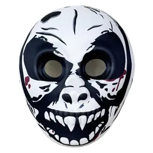 Day of the Dead skeleton mask with digital print for Halloween cosplay party