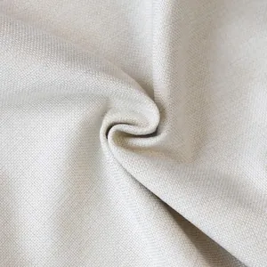 High-quality macro detail showing the natural linen fabric texture for a table runner