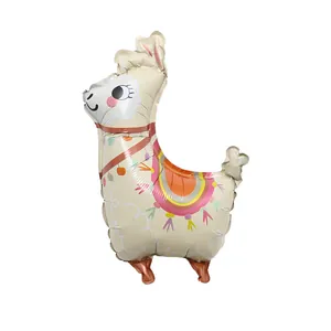 Dettaglio palloncino in alluminio a forma di lama con motivi a sella colorati.