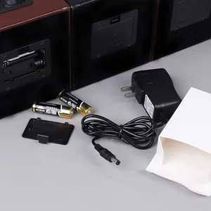 Accesorios de rotor de reloj automático con adaptador de CA y compartimento para pilas de reserva