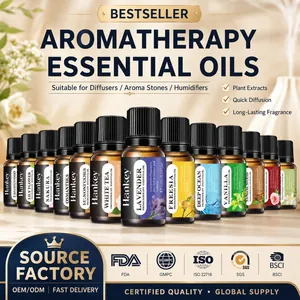 Huile Essentielle D'aromathérapie Hydrosoluble Extrait De Plante Naturelle Pour Humidificateur Diffuseur Parfum D'ambiance Purifiant