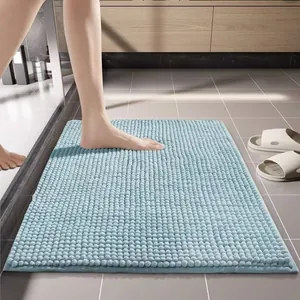 Μαλακό Πατάκι Σενίλ Πυκνό Απορροφητικό Αντιολισθητικό Ορθογώνιο Χαλί για Υπνοδωμάτιο Μπάνιο Κουζίνα Είσοδο
