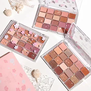 Professionelle Lidschatten-Palette mit 20 Farben in matten und schimmernden Tönen