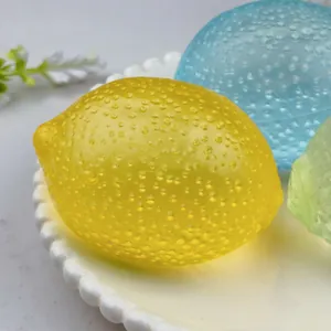 High-quality maltose lemon squishy toy for stress relief and sensory fidget play.