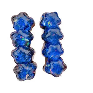 Transparentes blaues Sternen-Squishy-Spielzeug zur Entspannung und Stressbewältigung