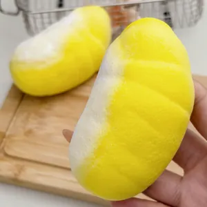 Παιχνίδι Squishy Προσομοίωσης Σάρκας Durian Αργή Επαναφορά PU Ανακούφιση από το Άγχος Παιχνίδι Πίεσης για Παιδιά Ενήλικες