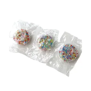 3pcs Colorful squishy bead stress balls for sensory play, anxiety relief and relaxation