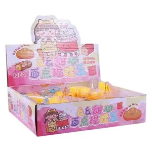 Mango-shaped stress relief squishy toy set, 12 pieces per box, cute sensory gifts