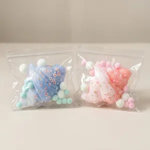 Deux packs de jouets squishy croissants mignons aux couleurs pastel pour se détendre