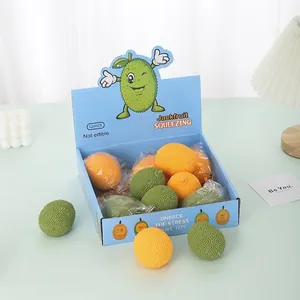 Realistic Jackfruit Durian Squishy Toy Stress Relief Sensory Squeeze Toy For Kids Adults Office Desk Decor Simulated Fruit Decompression Gift