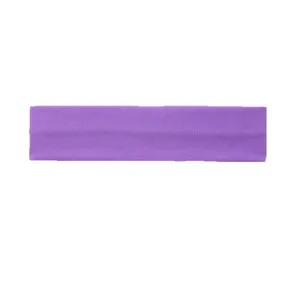 Purple elastic thin sports headband for yoga and fitness with high sweat absorption
