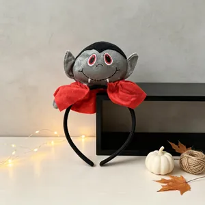 Halloween vampire plush headband party decoration for festive costume accessories
