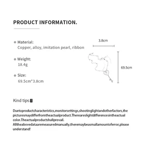 Especificaciones detalladas del producto para el collar con colgante de llave de corazón.