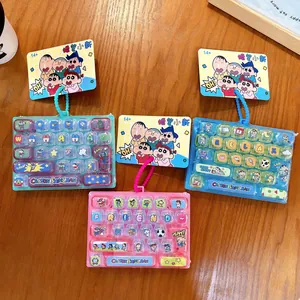 Collection de porte-clés clavier mécanique 26 touches sur le thème de Crayon Shin-chan