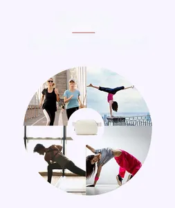 Vista dettagliata del marsupio in pile bianco per diverse attività sportive e lifestyle